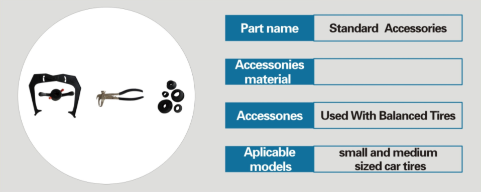 Accessories of Tire Balancer