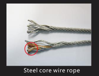 steel core wire of car lifts