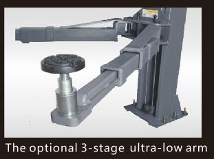 ultra-low arm of car lift machine