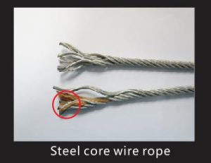 Steel core wire rope