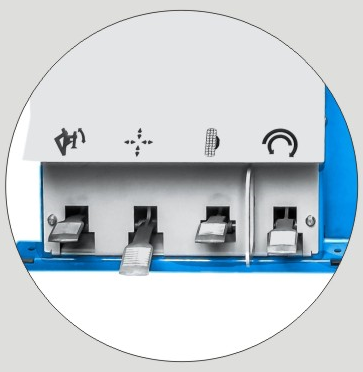 foot controller of tire changer