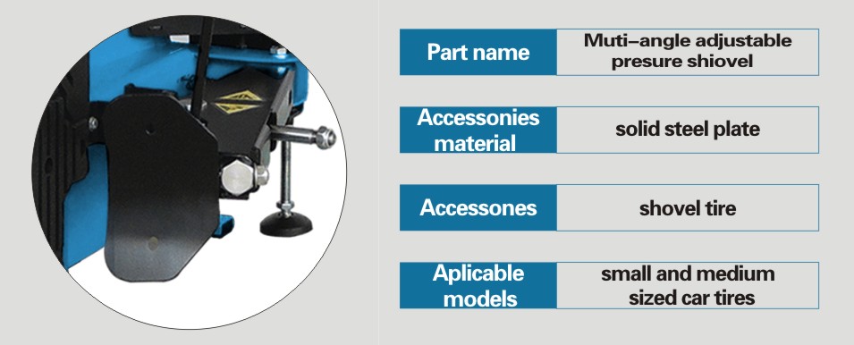 Car tyre changer accessories